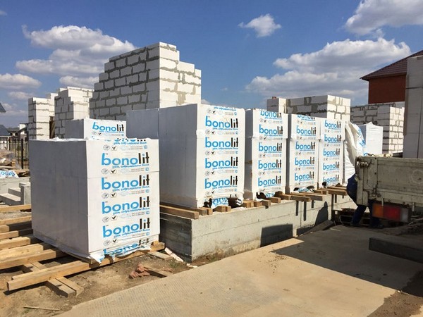 Газобетонные блоки Bonolit г. Малоярославец D600 B3,5 625х200х50