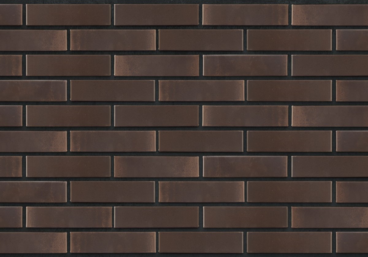 Облицовочный кирпич Славянский кирпич Гамбург (коричневый) - 250x120x65 мм